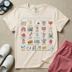 A graphic featuring a "NURSING SLANG ALPHABET" chart with A through Z humorous medical illustrations and terminology, including "Banana bag," "Code brown," and "Milk of Amnesia," designed for general nursing.