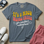 It's A NICU Nurse Thing Retro Funny T-Shirt-T-Shirt-HugTee