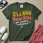 It's A NICU Nurse Thing Retro Funny T-Shirt-T-Shirt-HugTee