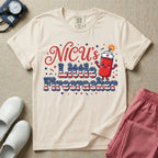 NICU's Little Firecracker 4th of July Nurse T-Shirt-T-Shirt-HugTee