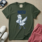 Dabbing Stork NICU Nurse Cute Funny T-Shirt