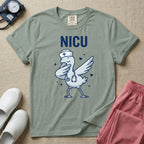 Dabbing Stork NICU Nurse Cute Funny T-Shirt