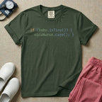 Funny Minimalist NICU Nurse Coding Graphic T-Shirt-T-Shirt-HugTee