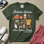 Retro Autumn Leaves And Babies Please Labor and Delivery Nurse Fall T-Shirt-T-Shirt-HugTee