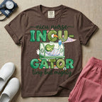 Funny Incugator Tiny But Mighty NICU Nurse T-Shirt-T-Shirt-HugTee