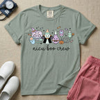 Cute Kawaii NICU Boo Crew Halloween Nurse T-Shirt-T-Shirt-HugTee