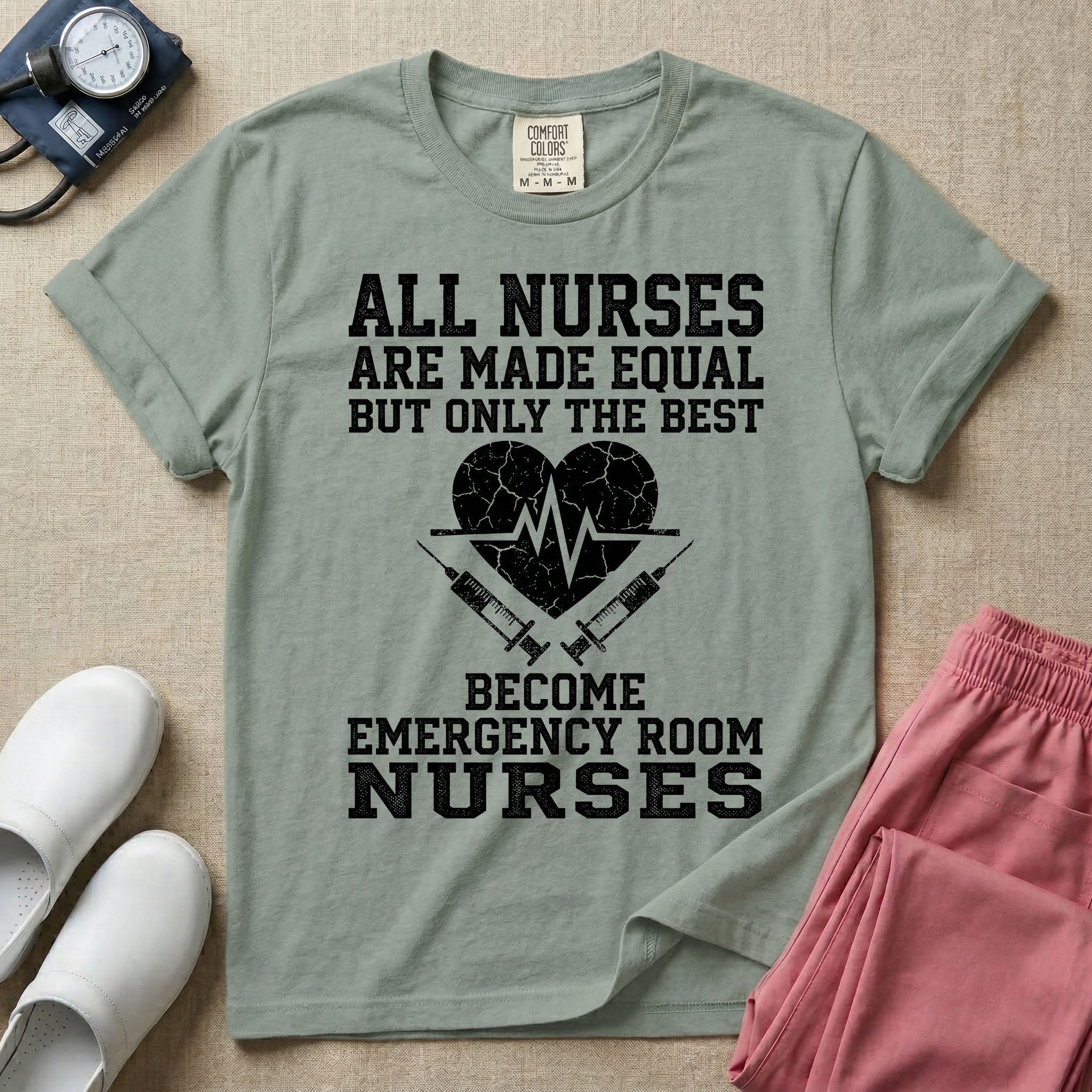 Only The Best Become Emergency Room Nurses ER Nurse T-Shirt
