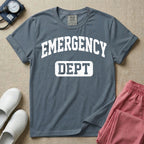 Retro Emergency Dept Collegiate Athletic ER Nurse T-Shirt