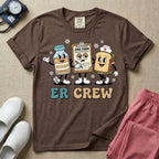 Retro ER Crew Funny Cartoon Emergency Room Nurse T-Shirt