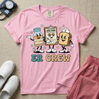Retro ER Crew Funny Cartoon Emergency Room Nurse T-Shirt