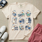 Cute Duck Nurse Hospital Routine Daily Shift T-Shirt