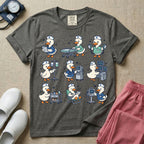 Cute Duck Nurse Hospital Routine Daily Shift T-Shirt