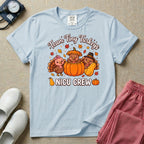 Team Tiny Turkeys NICU Crew Fall Thanksgiving T-Shirt-T-Shirt-HugTee