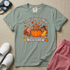 Team Tiny Turkeys NICU Crew Fall Thanksgiving T-Shirt-T-Shirt-HugTee