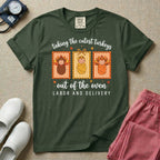 Taking the Cutest Turkeys Out of the Oven Labor and Delivery T-Shirt-T-Shirt-HugTee