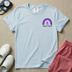 NICU Nurse In November We Wear Purple Two-Sided Prematurity Awareness T-Shirt-T-Shirt-HugTee
