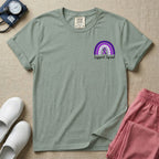 NICU Nurse In November We Wear Purple Two-Sided Prematurity Awareness T-Shirt-T-Shirt-HugTee