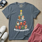 Professional Baby Wrapper Christmas NICU Nurse T-Shirt-T-Shirt-HugTee