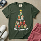 Professional Baby Wrapper Christmas NICU Nurse T-Shirt-T-Shirt-HugTee