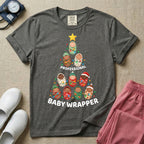 Professional Baby Wrapper Christmas NICU Nurse T-Shirt-T-Shirt-HugTee