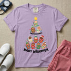 Professional Baby Wrapper Christmas NICU Nurse T-Shirt-T-Shirt-HugTee