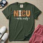 Personalized NICU Nurse Fall Plaid Retro T-Shirt-T-Shirt-HugTee