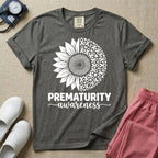 Prematurity Awareness Sunflower NICU Nurse T-Shirt-T-Shirt-HugTee