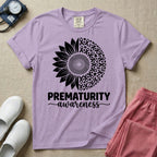 Prematurity Awareness Sunflower NICU Nurse T-Shirt-T-Shirt-HugTee