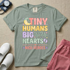 Tiny Humans Big Hearts NICU Heroes T-Shirt-T-Shirt-HugTee