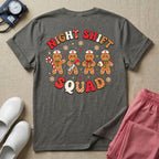 Personalized Night Shift Squad Gingerbread Nurse Name Christmas T-Shirt