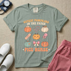 Cutest Pumpkins In The Patch PICU Nurse Fall Thanksgiving T-Shirt