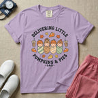 Delivering Little Pumpkins & Pies L&D Fall Thanksgiving Cool T-Shirt