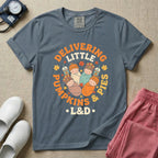 Delivering Little Pumpkins & Pies L&D Fall Thanksgiving T-Shirt