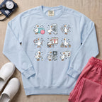 Funny OB-GYN Silly Goose Sweatshirt - Chambray Comfort Colors Sweatshirt | HugTee