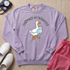 Delivery Or Takeout Funny L&D Nurse Sweatshirt - Orchid Comfort Colors Sweatshirt | HugTee