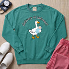 Delivery Or Takeout Funny L&D Nurse Sweatshirt - Seafoam Comfort Colors Sweatshirt | HugTee
