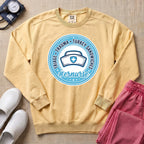 Funny Triage Trauma Turkey Sandwiches Emergency Room ER Nurse Sweatshirt - Butter Comfort Colors Sweatshirt | HugTee