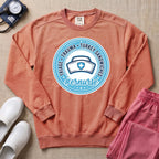Funny Triage Trauma Turkey Sandwiches Emergency Room ER Nurse Sweatshirt - Terracotta Comfort Colors Sweatshirt | HugTee