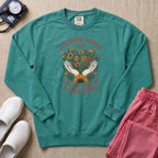 Holding Space For Every Birth Every Body L&D Nurse Doula Sweatshirt - Seafoam Comfort Colors Sweatshirt | HugTee
