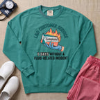 Funny L&D Customer Service Nurse Sweatshirt - Seafoam Comfort Colors Sweatshirt | HugTee