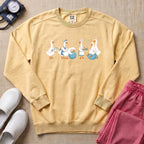 Funny Labor and Delivery Goose L&D Midwife Sweatshirt - Butter Comfort Colors Sweatshirt | HugTee