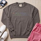Funny Minimalist NICU Nurse Coding Graphic Sweatshirt - Pepper Lifestyle Hero Mockup | HugTee