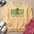 St. Patrick's Day NICU Bear Sweatshirt - Butter Comfort Colors Sweatshirt | HugTee