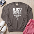 Classic NICU Neonatal Intensive Care Unit Sweatshirt - Pepper Lifestyle Hero Mockup | HugTee