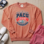 PACU Squad Post Anesthesia Care Unit Nurse Sweatshirt - Terracotta Comfort Colors Sweatshirt | HugTee
