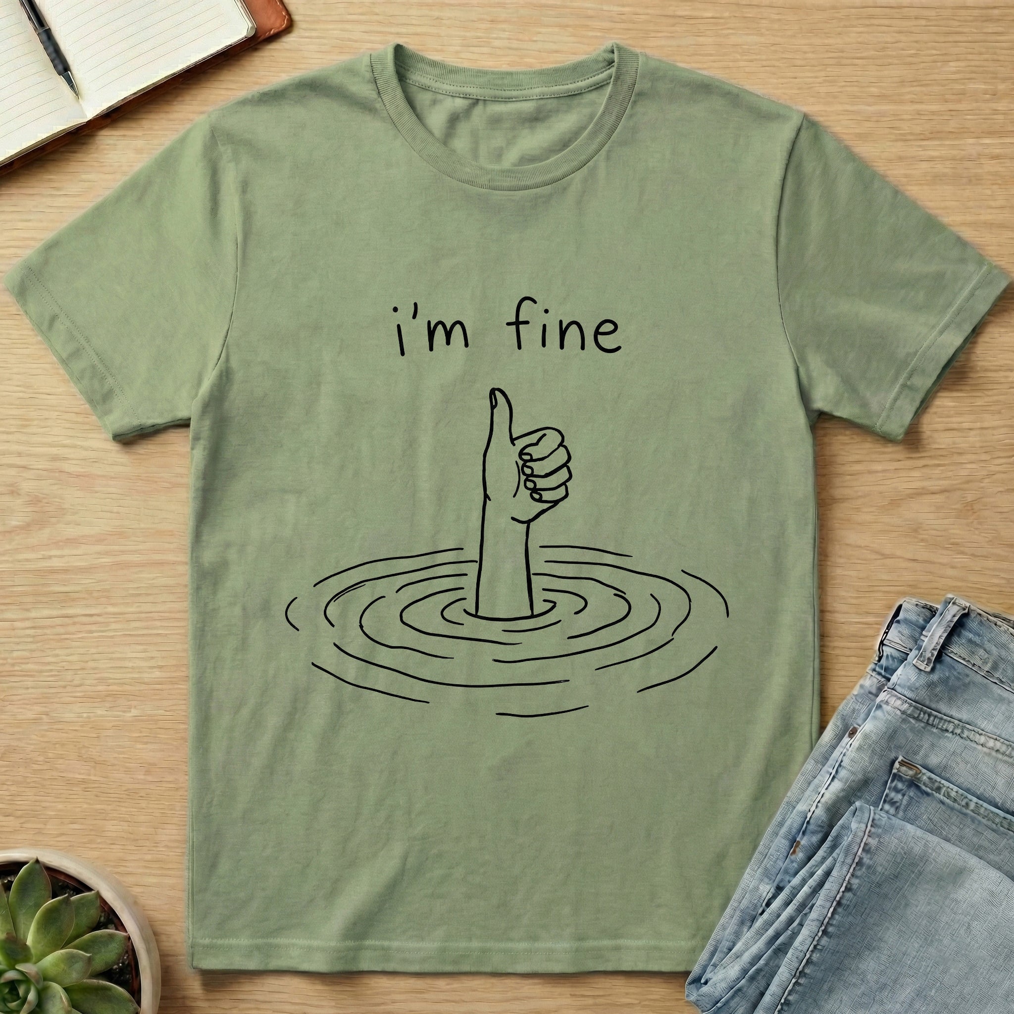 I'm Fine T-shirt