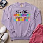 Swaddle Specialist L&D and NICU Nurse Sweatshirt - Orchid Comfort Colors Sweatshirt | HugTee