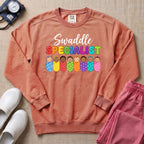 Swaddle Specialist L&D and NICU Nurse Sweatshirt - Terracotta Comfort Colors Sweatshirt | HugTee