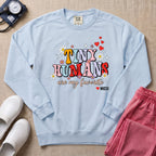 Tiny Humans Are My Favorite Retro NICU Nurse Sweatshirt - Chambray Comfort Colors Sweatshirt | HugTee