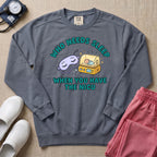 Who Needs Sleep When You Have The NICU Funny Nurse Sweatshirt - Blue Jean Comfort Colors Sweatshirt | HugTee